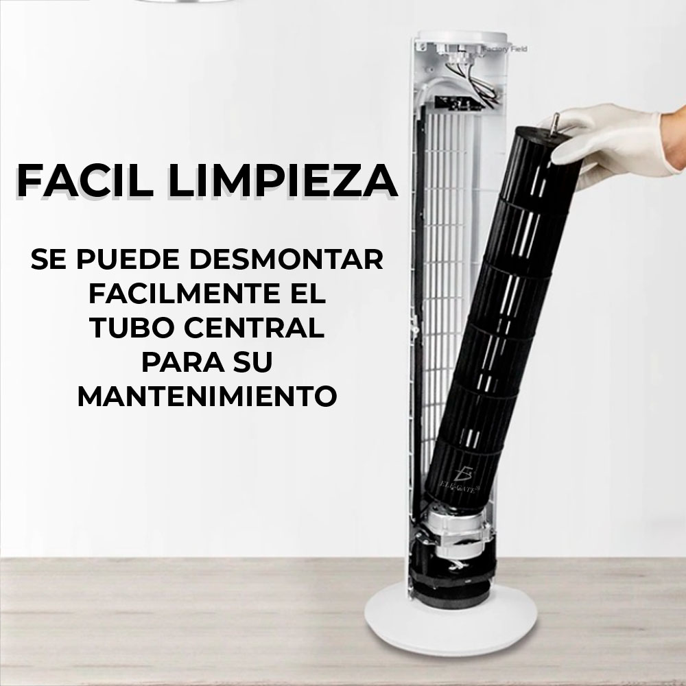 Ventilador De Torre Silencioso Tres Velocidades