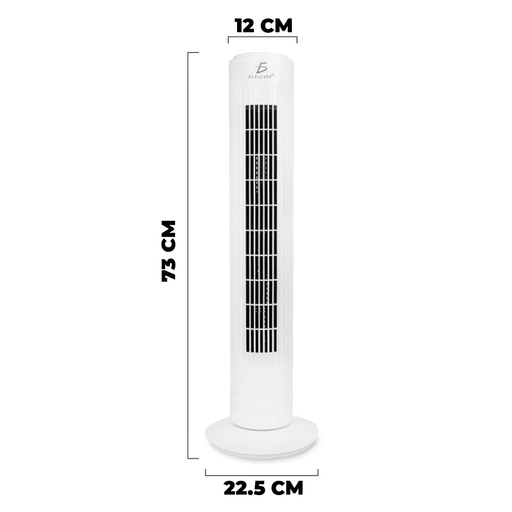 Ventilador De Torre Silencioso Tres Velocidades