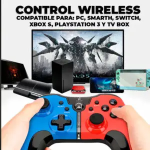 Control Inalambrico Para PS XBOX Windows PC