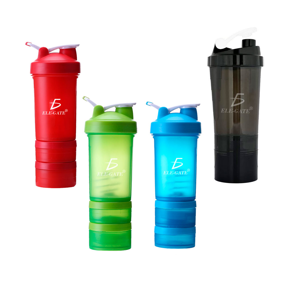 Vaso Mezclador De Proteínas Deportivo 4 Colores 500ML