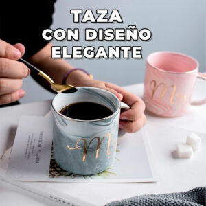 Taza de Cerámica Ideal Para El Hogar Y Oficina Diseño Elegante