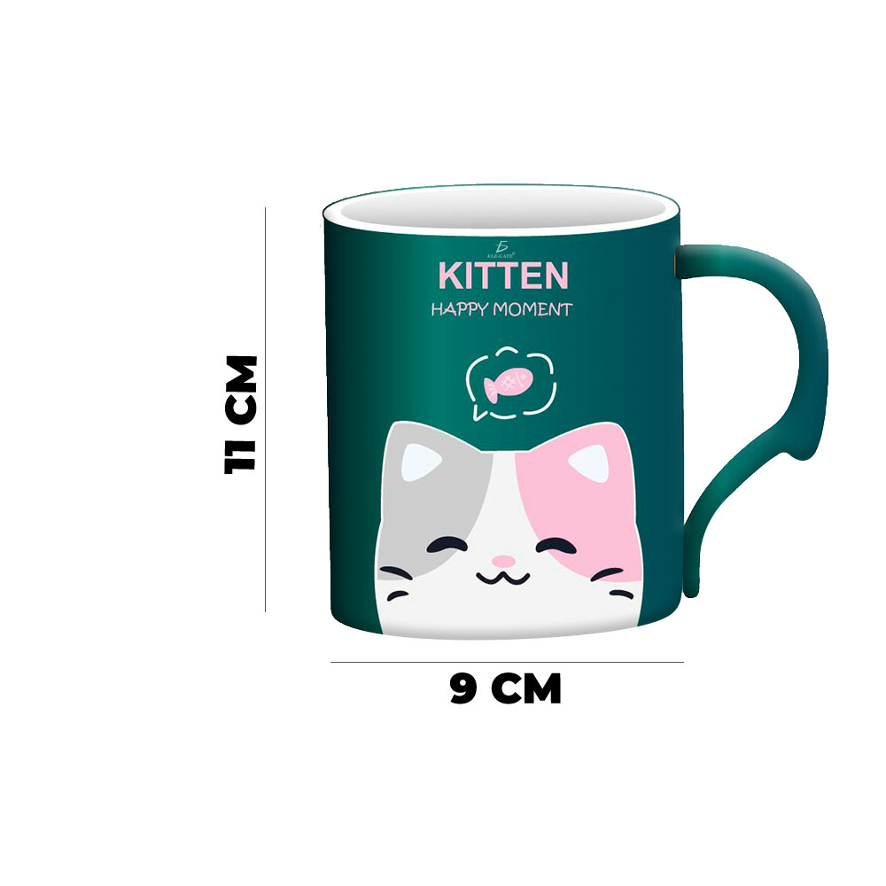 Taza de Cerámica De Colores Dibujos De Animalitos 400ml - Image 2