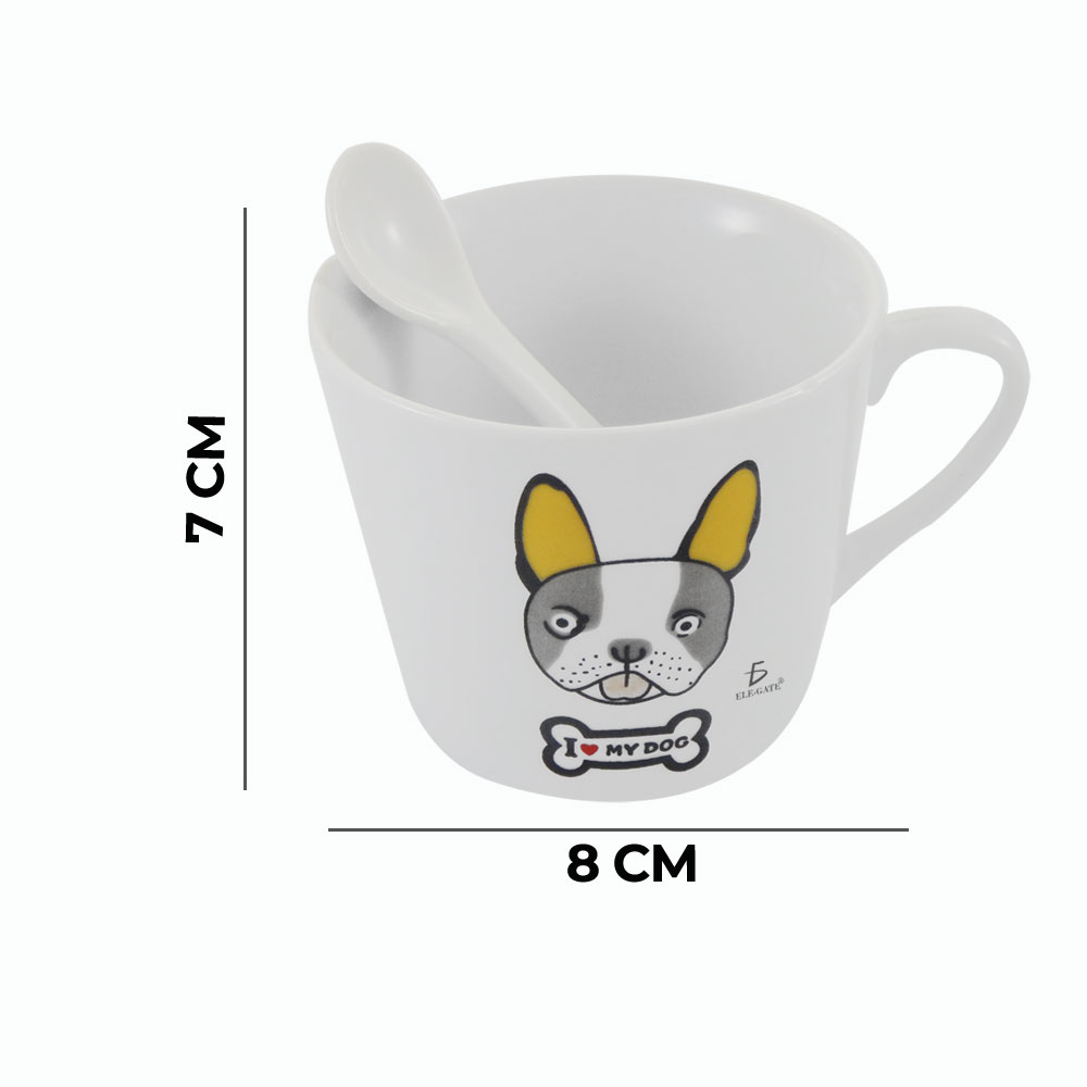 Taza de Cerámica Con Dibujos de Perro Diseños de Moda - Image 6