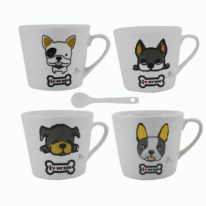 Taza de Cerámica Con Dibujos de Perro Diseños de Moda