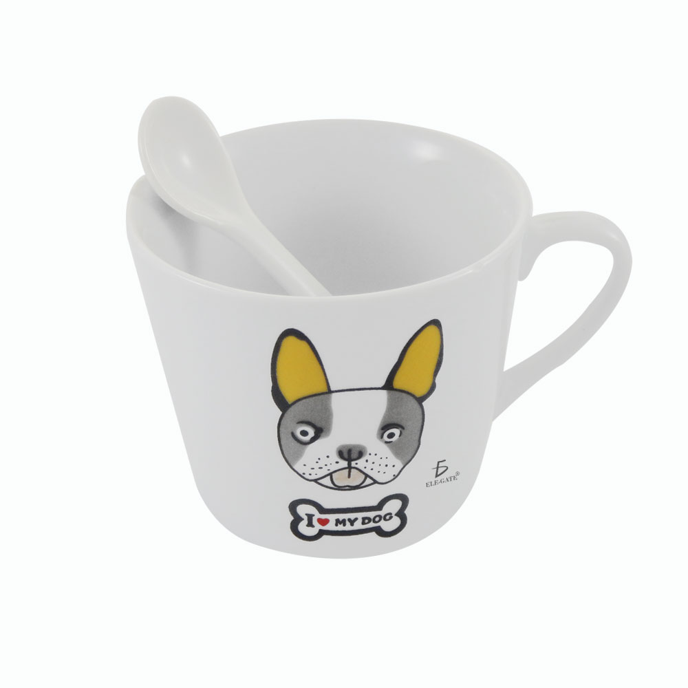 Taza de Cerámica Con Dibujos de Perro Diseños de Moda - Image 2