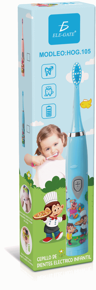 Cepillo Eléctrico para Niños y Niñas con Pila Recargable via USB - Image 5