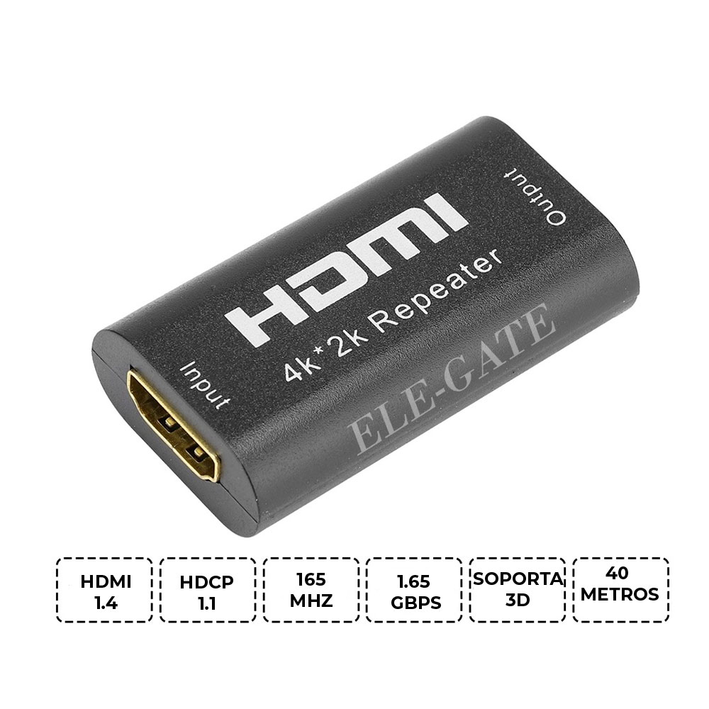 Amplificador De Señal Hdmi Repetidor De 1080p 3d Hdmi 4k - Image 2