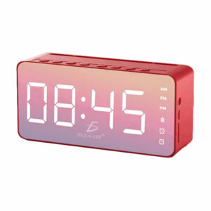 Reloj Digital Con Bocina Bluetooth Radio FM