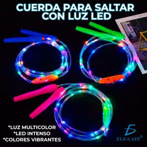 Cuerdas De Saltar Con Luz Led Para Niños