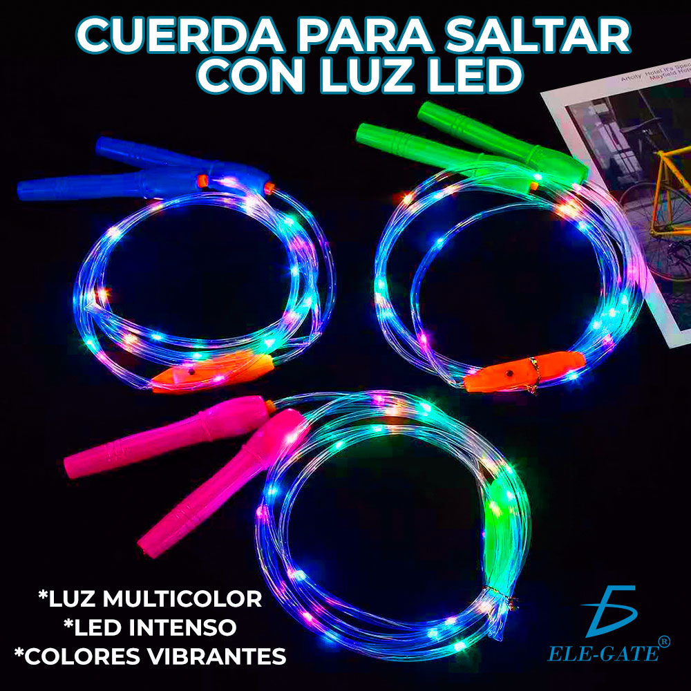 Cuerdas De Saltar Con Luz Led Para Niños