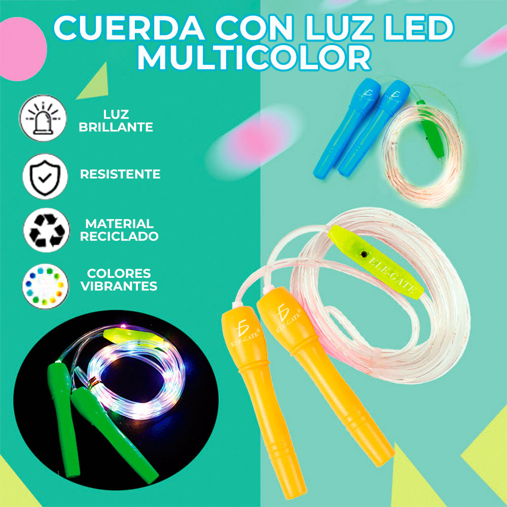 Cuerdas De Saltar Con Luz Led Para Niños - Image 4