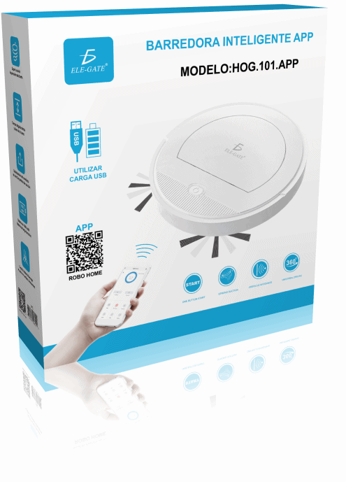 Robot De Barrido Inteligente Automático Recargable Con App - Image 4