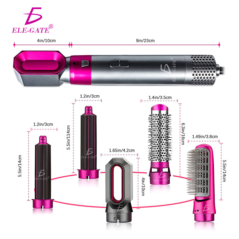 Cepillo Secador De Pelo 5 Es 1 Para Peinado De Mujer - Image 4