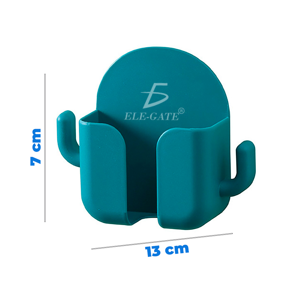 Soporte De Pared Para Celular Telefono Movil Con Ganchos Accesorios Multifuncional - Image 4