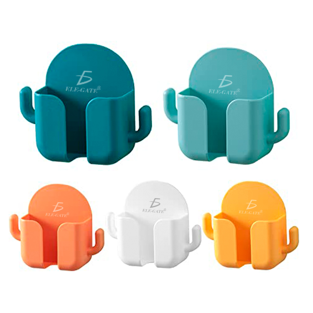 Soporte De Pared Para Celular Telefono Movil Con Ganchos Accesorios Multifuncional - Image 3