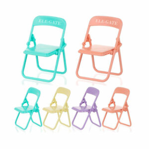 Soporte Para Celular En Forma De Mini Silla Colores Diferentes