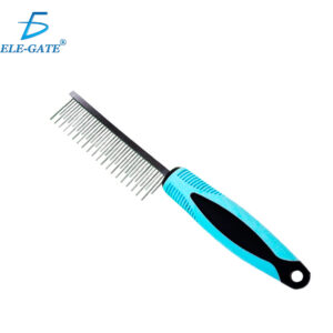 Peine Metálico Perro Gato Mascota Cepillo Deslanador Pelo
