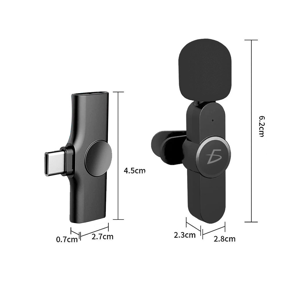 Micrófono Inalámbrico Lavalier Para Celular Andorid - Image 3
