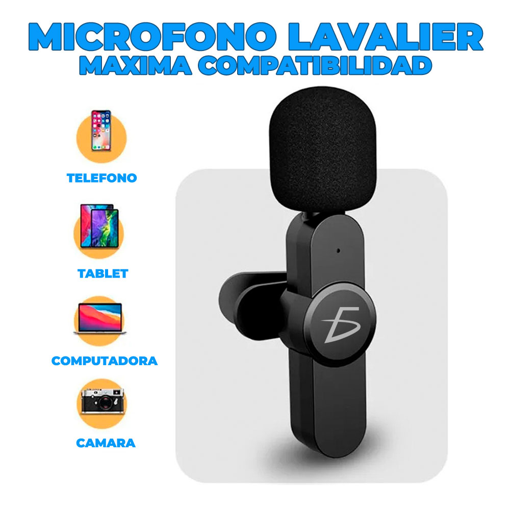Micrófono Inalámbrico Lavalier Para Celular Andorid - Image 4