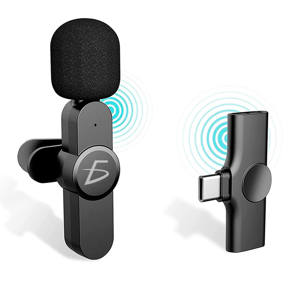 Micrófono Inalámbrico Lavalier Para Celular Andorid - Image 2