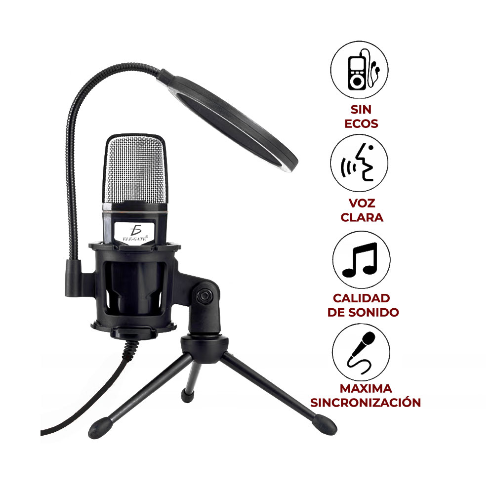 Microfono Condensador De Estudio Actuación En Vivo - Image 4