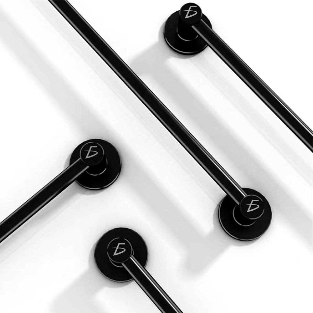 Juego De Accesorios De Baño Set De Toallero y Zapatera 30cm - Image 4