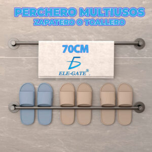 Perchero Multiusos de 70 cm puede ser Toallero o Zapatera