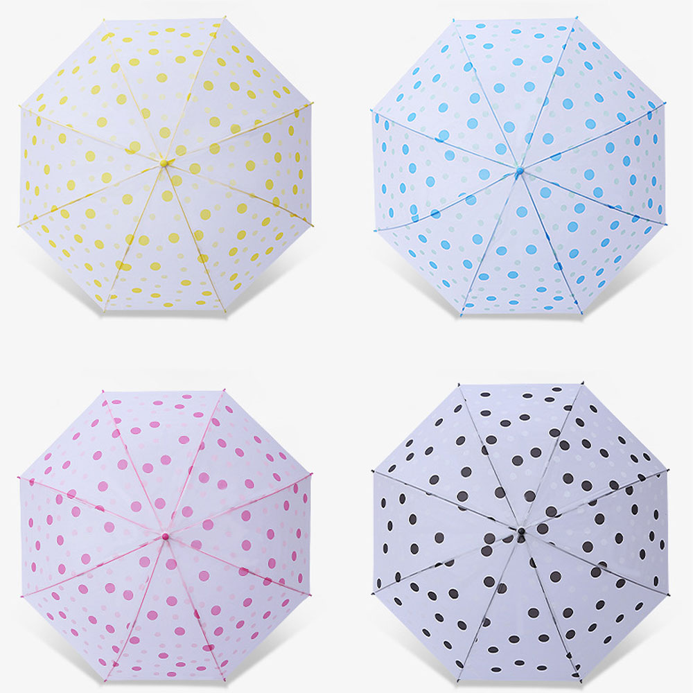 sombrilla Paraguas Transparentes Para Niños Y Niñas Colores Resistente Bonito - Image 6