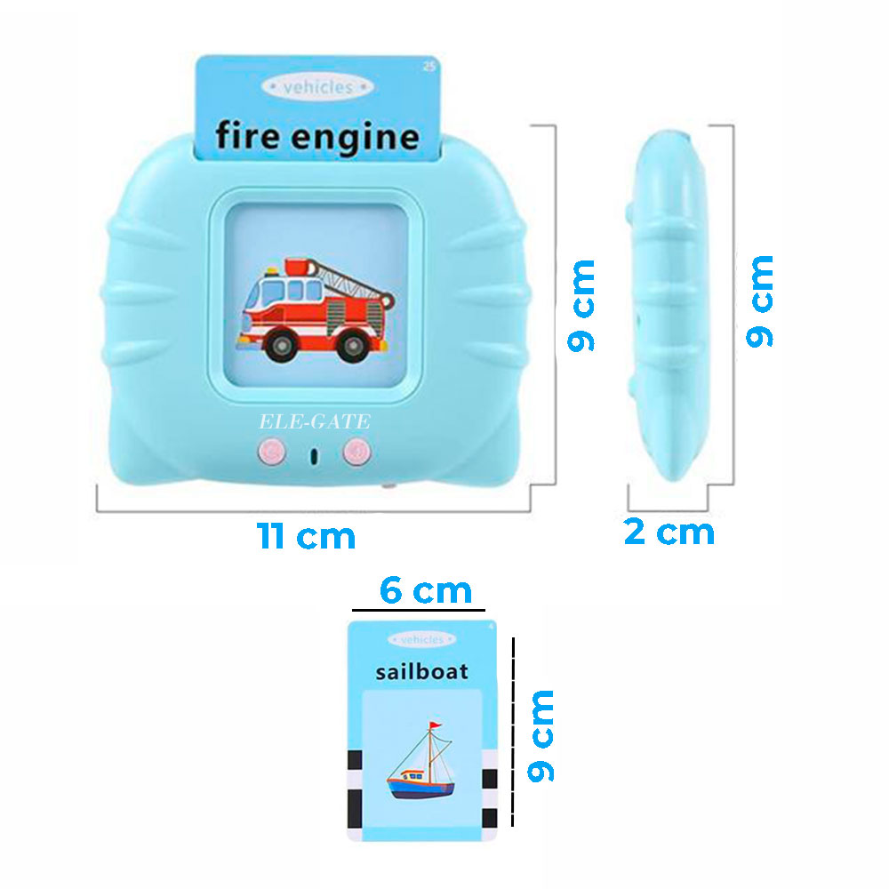 Juguetes Educativos De Tarjetas En Inglés Con 112 Palabras - Image 5