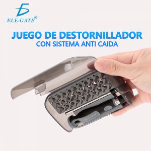 Kit 30 Destornilladores Magnéticos Reparación De Precisión