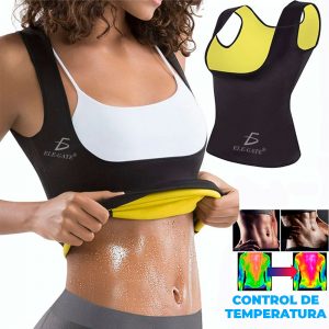 Faja Reductora Chaleco Neopreno Cinturilla Gym Fit
