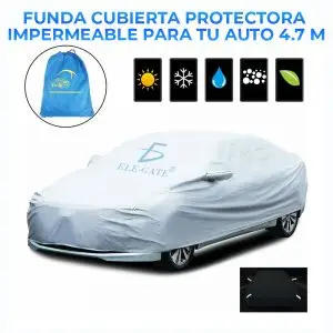 Cubierta Funda Protector Impermeable Con Reflectantes 4.7m