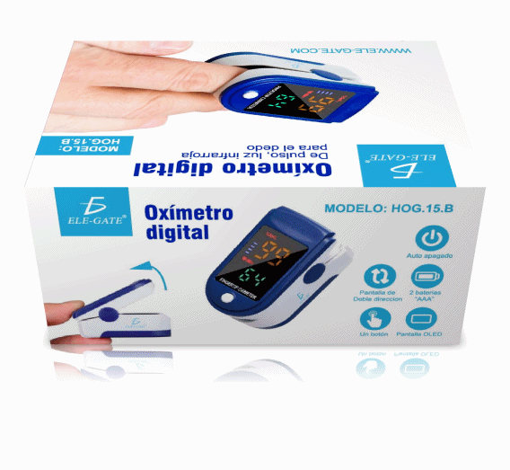 Oxímetro Profesional De Pulso Oxigenación Chequeo Digital - Image 4