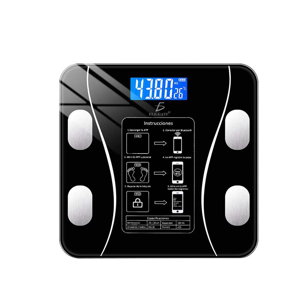 Bascula Digital Inteligente Con App Control Peso y Carga USB - Image 2