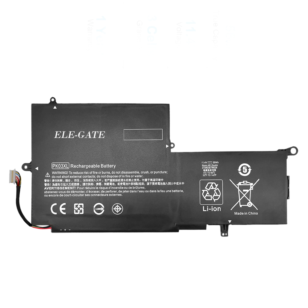 Batería de Litio Compatible con Hp para Laptop Spectre 4913MaH 56W 11.4V con 800 a 500 ciclos - Image 2