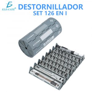 Kit 126 Destornilladores Magnéticos Reparación De Precisión