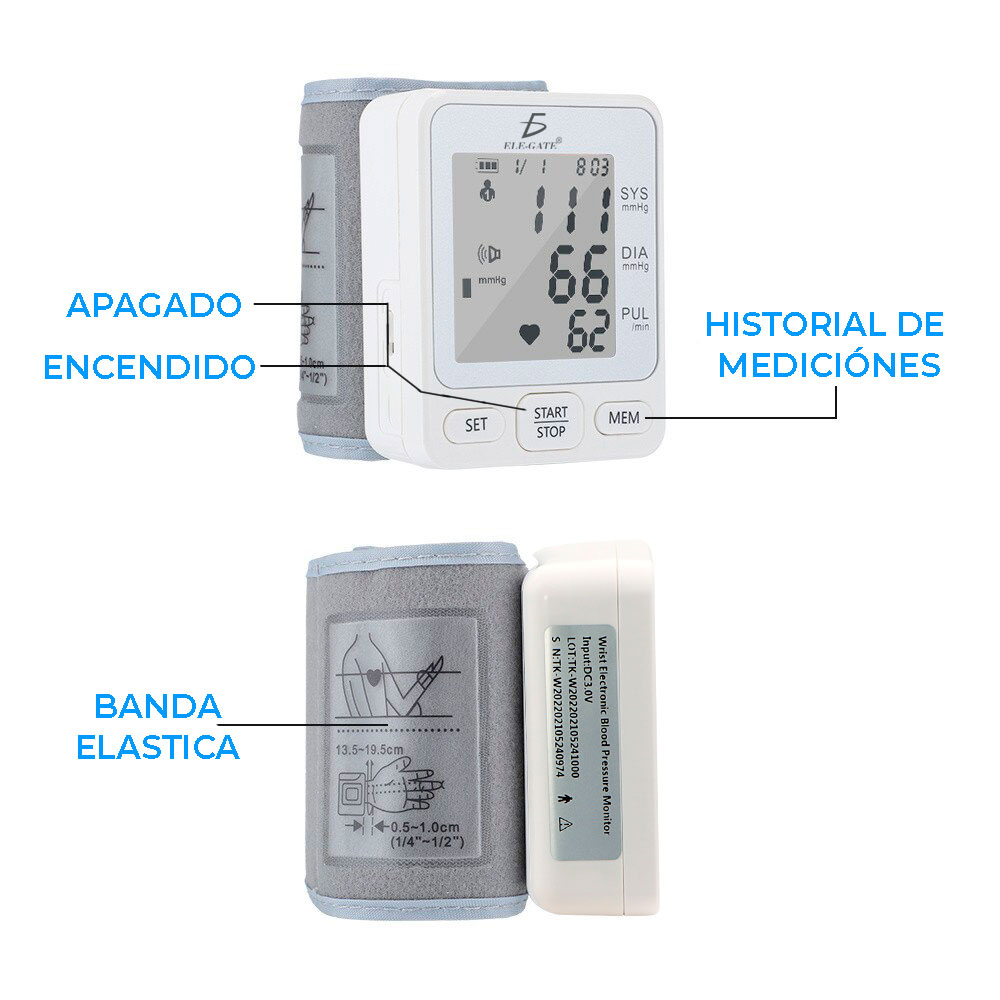 Monitor de Presión Arterial Digital de Brazo Automático - Image 4