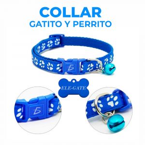 Collar Reflejante De Seguridad Anti Ahorcamiento Para Gatos Perros