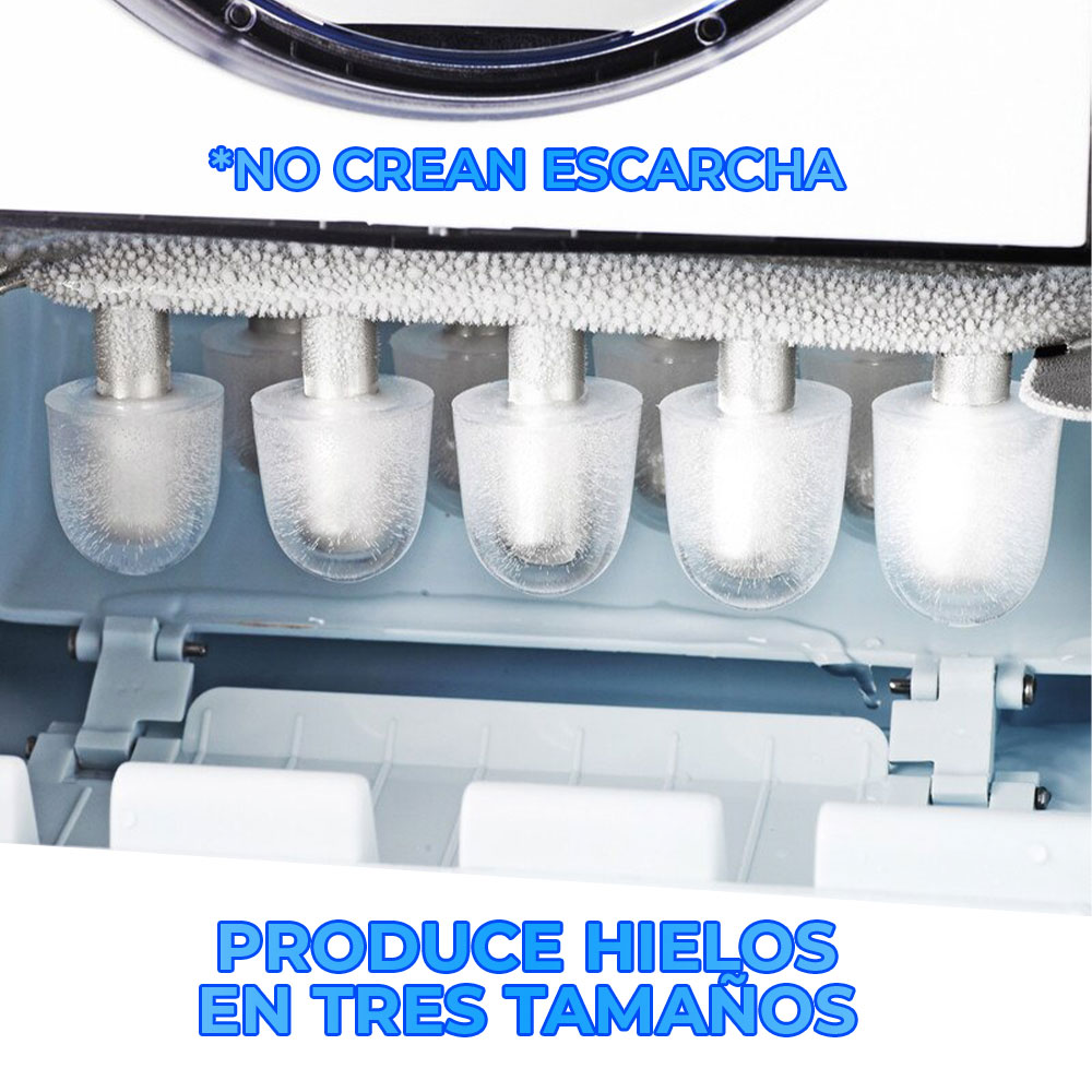 Máquina para Hacer Hielo con Base para Garrafón Hasta 25 kg por Día - Image 4