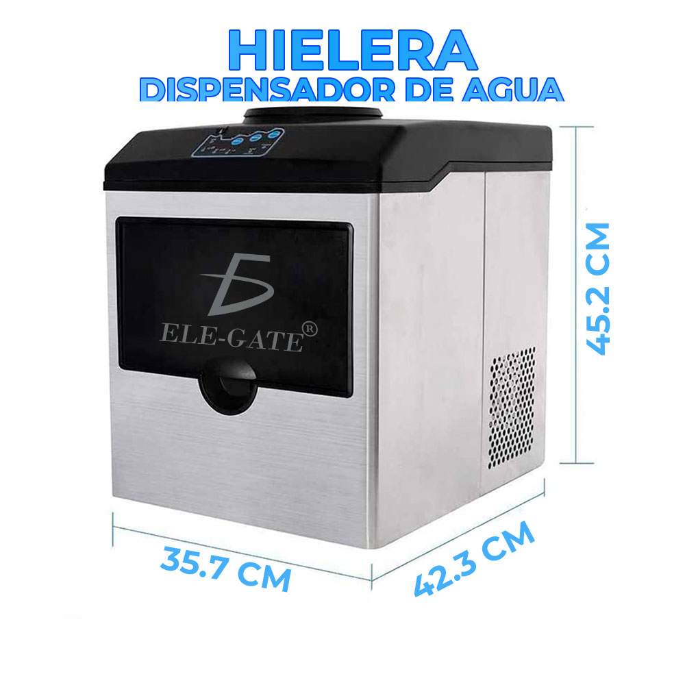 Máquina para Hacer Hielo con Base para Garrafón Hasta 25 kg por Día - Image 3
