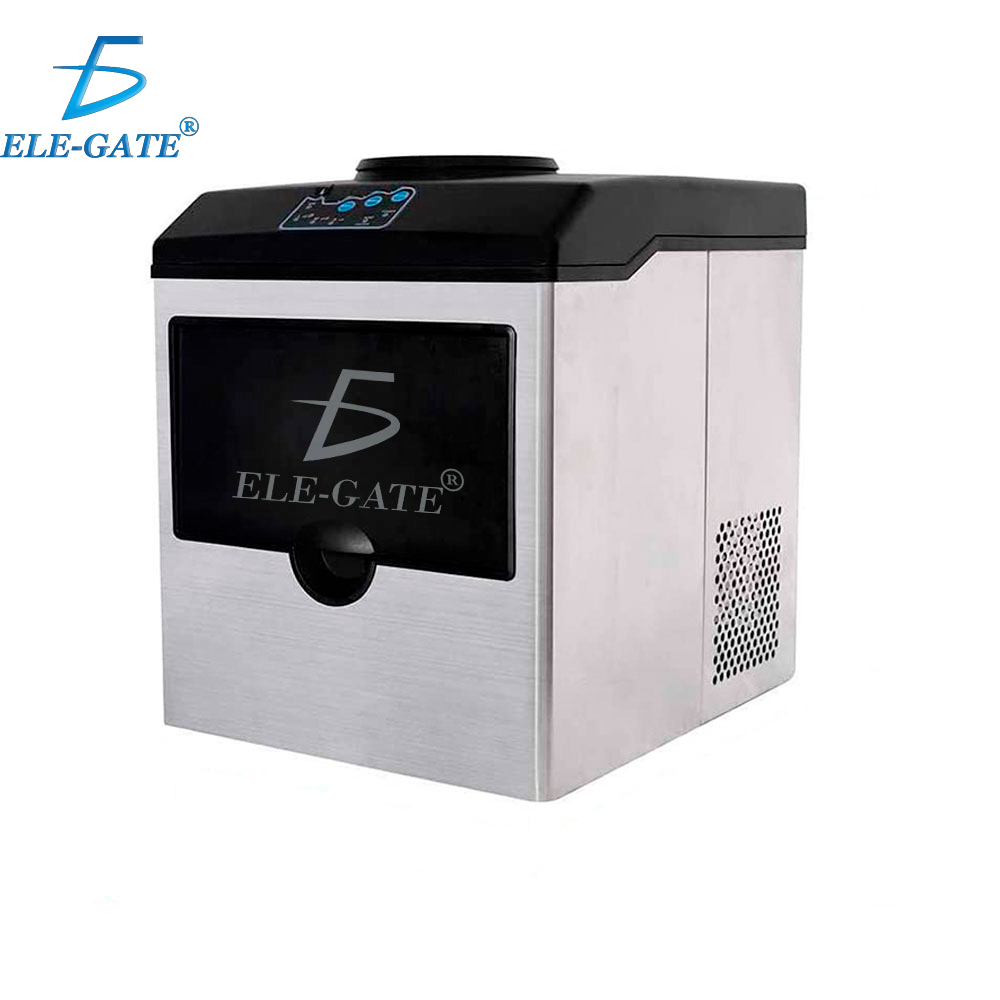 Máquina para Hacer Hielo con Base para Garrafón Hasta 25 kg por Día