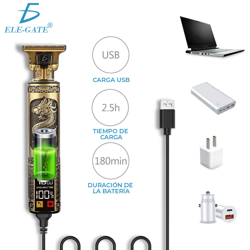 Eléctrico Cortadoras Cabello Maquina Para Cortar Cabello - Image 4