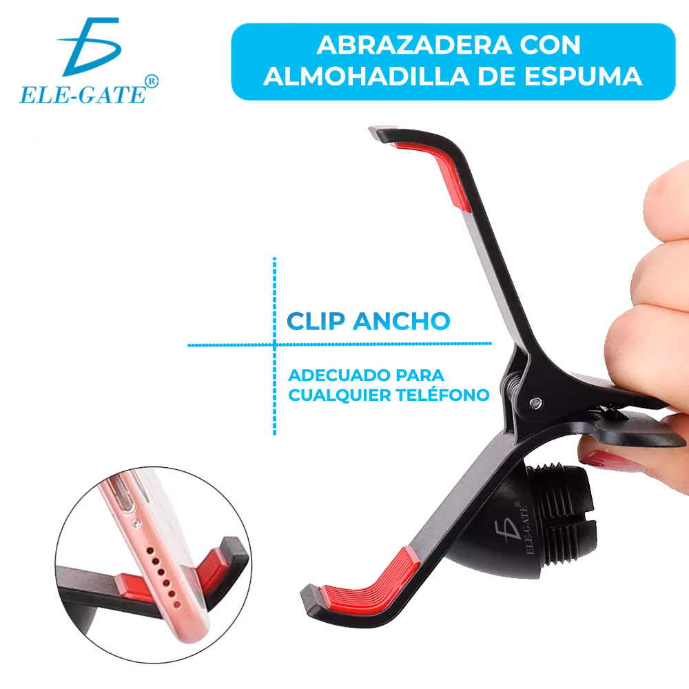 Soporte Universal Flexible Celular iPhone Mesa Cama 360° - Image 6