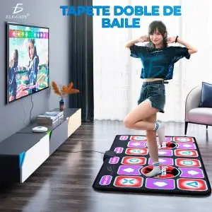 Doble Alfombra De Baile 32Bits Alámbrico Doble Usuario Manta
