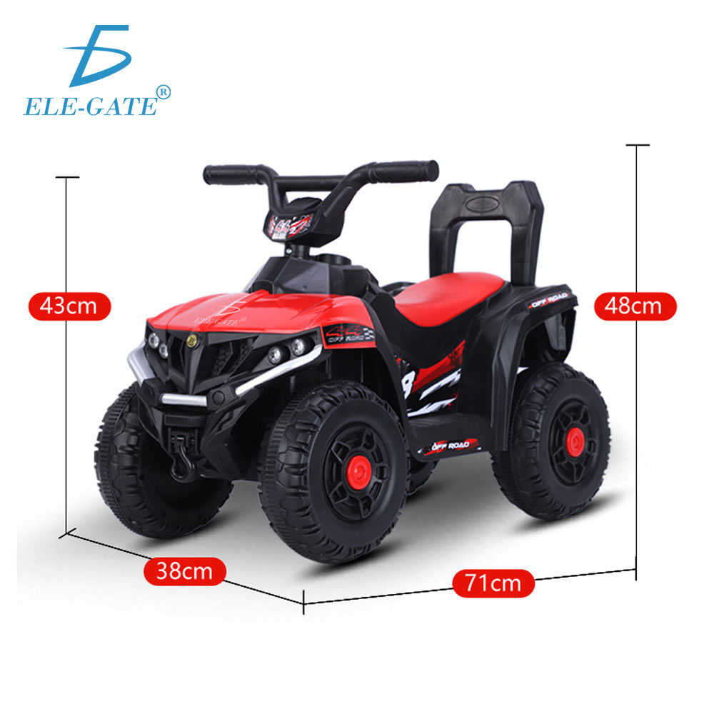 Montable Eléctrico Cuatrimoto para Niños Con 4 Motores Todoterreno Luces - Image 6