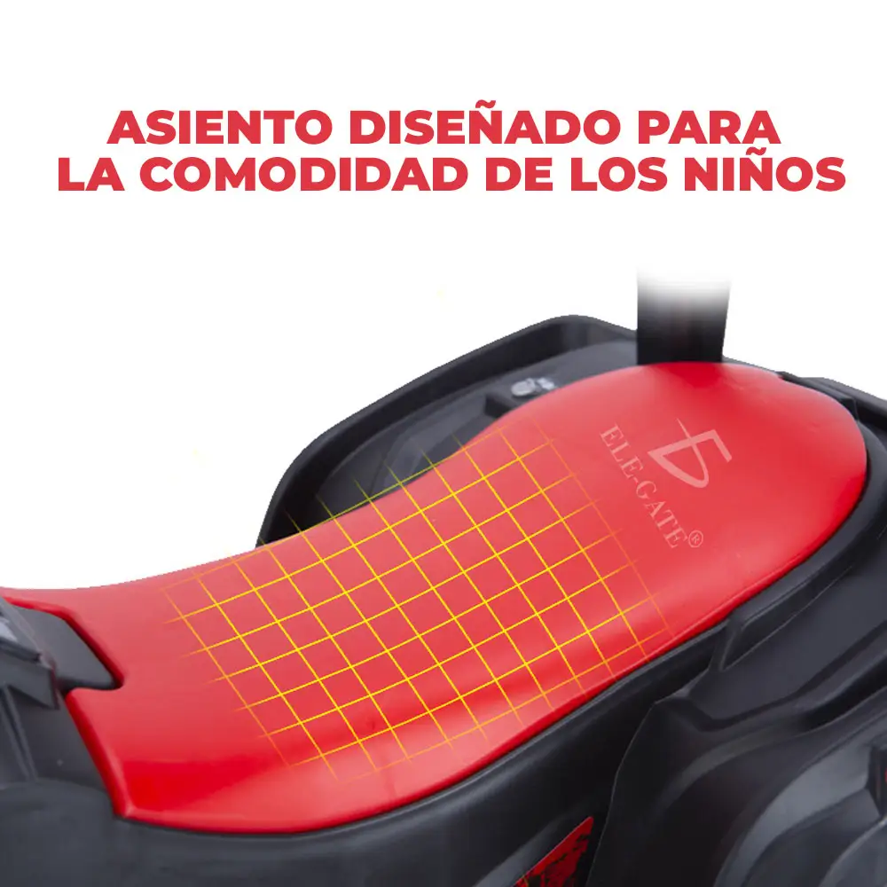 Montable Eléctrico Cuatrimoto para Niños Con 4 Motores Todoterreno Luces - Imagen 5
