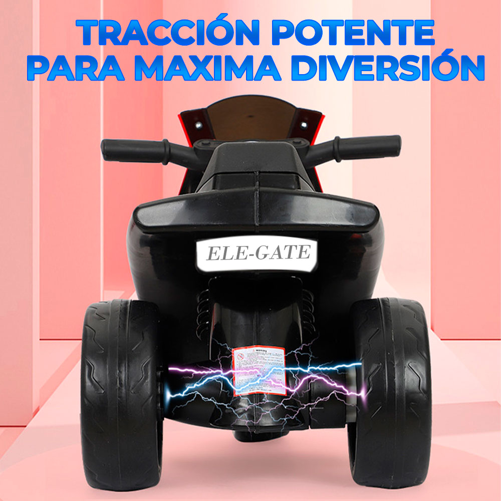 Moto Eléctrica Recargable Para Niños 6v 4.5A - Image 5