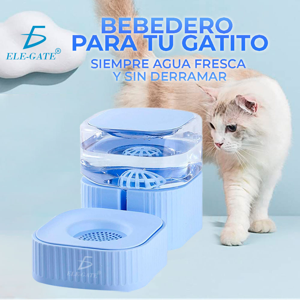 Bebedero Dispensador Automático Para Mascotas Perro Y Gato