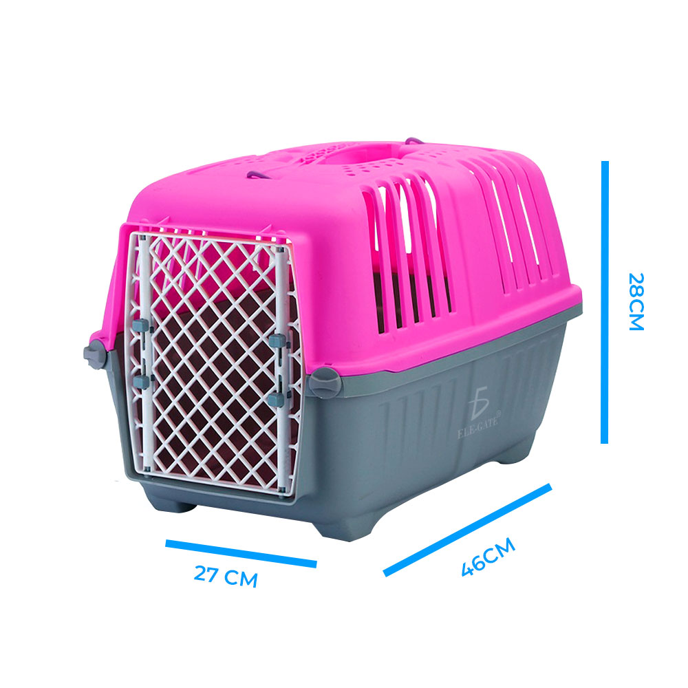 Caja Transportadora Para Mascotas Perro Y Gato 46x27x28 Cm - Image 6