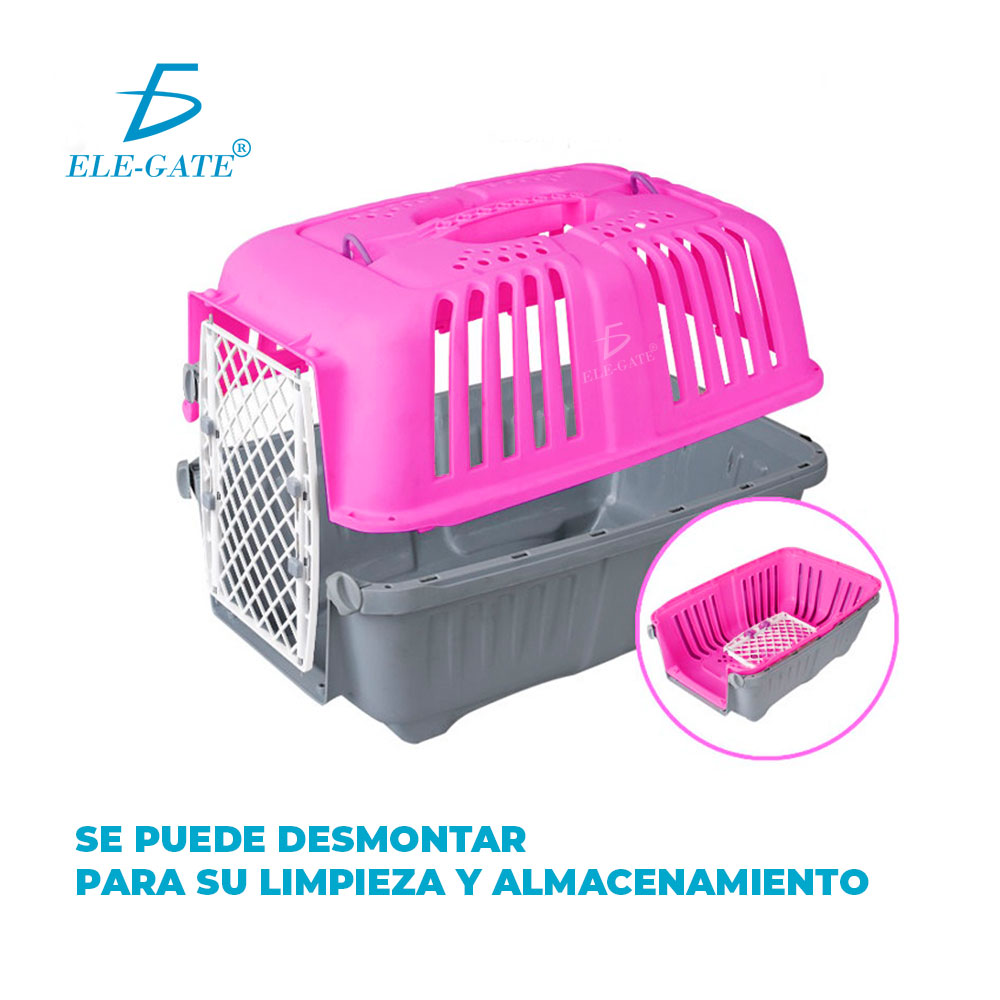 Caja Transportadora Para Mascotas Perro Y Gato 46x27x28 Cm - Image 3